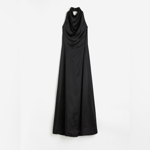 Hm studio silk blend halter neck dress - Picture 3 of 5